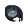 CINTA ROTULAR DYMO TAG 12MM*4M METAL NE/VE 91209