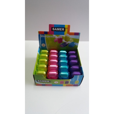 SACAPUNTAS LEBER AFILA BORRA 430 DEPOSITO SURTIDOS C/20U 10.188