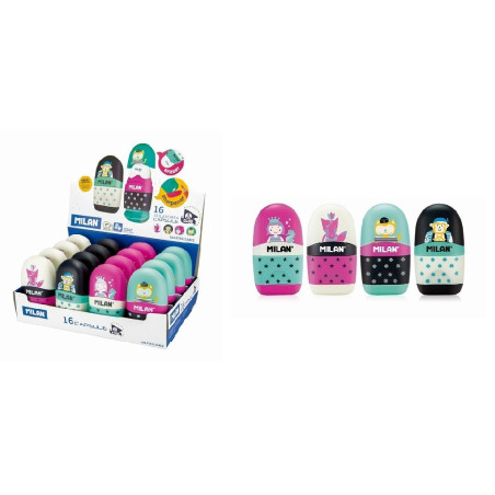 SACAPUNTAS MILAN AFILA BORRA CAPSULE OVAL ANCHOR CLUB C/16U 4701116AC2