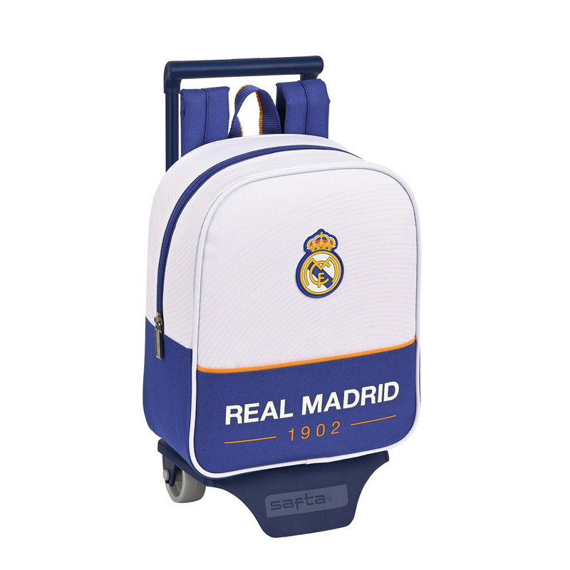 MOCHILA 232+CARRO 805 REAL MADRID 1ª EQUIP. 21/22 612154280 28*22 SAFTA22