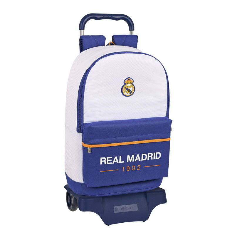 MOCHILA 868+CARRO 905 REAL MADRID 1ª EQUIP. 21/22 612154313 47*31 SAFTA22