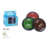 SET DE 3 TAMPONES TINTA APLI MARRON VERDE NARANJA 14872