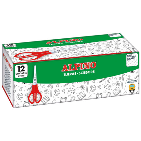 TIJERA ALPINO SCHOOL 130MM UDS ALPINO