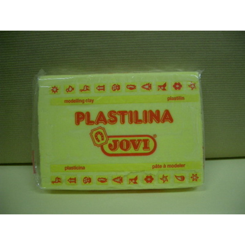 PLASTILINA JOVI 72/02 GRANDE AMARILLO CLARA UNIDAD