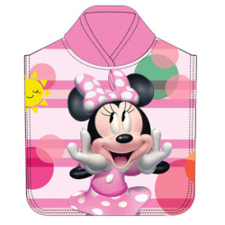 PONCHO DE ALGODÓN MINNIE MOUSE "ME TIME" 23MIN-P013 SAFTA23 VAC