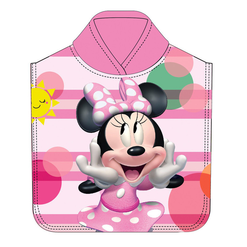 PONCHO DE ALGODÓN MINNIE MOUSE "ME TIME" 23MIN-P013 SAFTA23 VAC