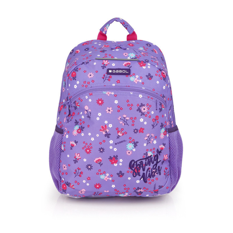 MOCHILA ADAPTABLE A CARRO GABOL VIOLET GABOL24 SCHOOL 234406025