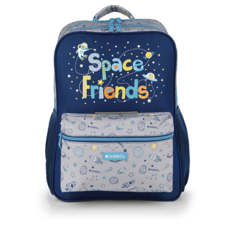 MOCHILA ADAPTABLE A CARRO GABOL SPACE GABOL24 SCHOOL 234653016