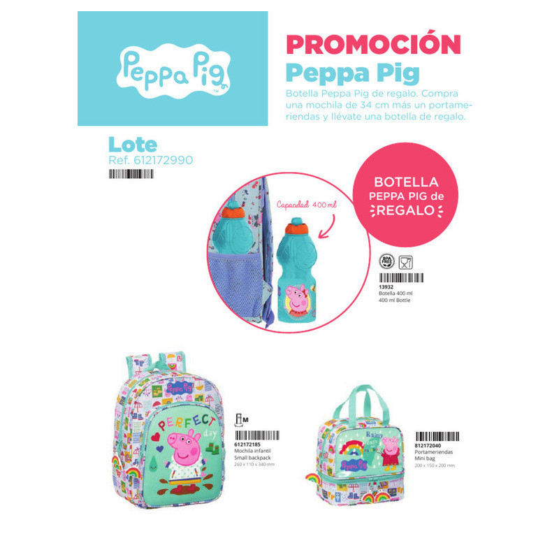LOTE PEPPA PIG SAFTA22 VAC 612172990