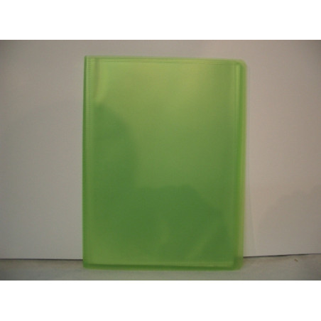 CARPETA ESCAPARATE A-4 SMEAD 50F TRANSPARENTE VERDE 5153 ^