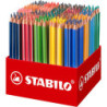 LAPICEROS COLOR SET ESCOLAR 300u. 20 COLORES STABILO TRIO