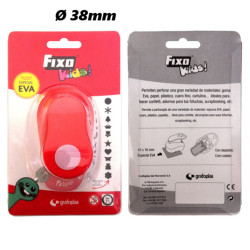 TALADRO FIXO KIDS GOMA EVA CIRCULO 25MM 0062651 GRAFOPLAS