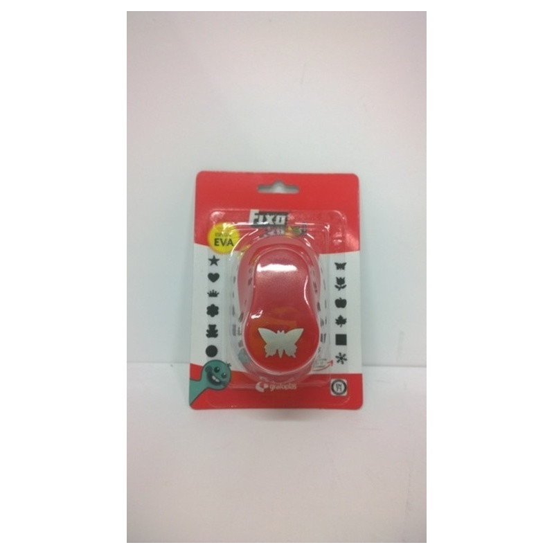 TALADRO FIXO KIDS GOMA EVA MARIPOSA 25MM 00062751 GRAFOPLAS