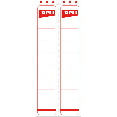 ETIQUETAS APLI MANUAL ARCHIVADOR 190*37,5 10H 101805