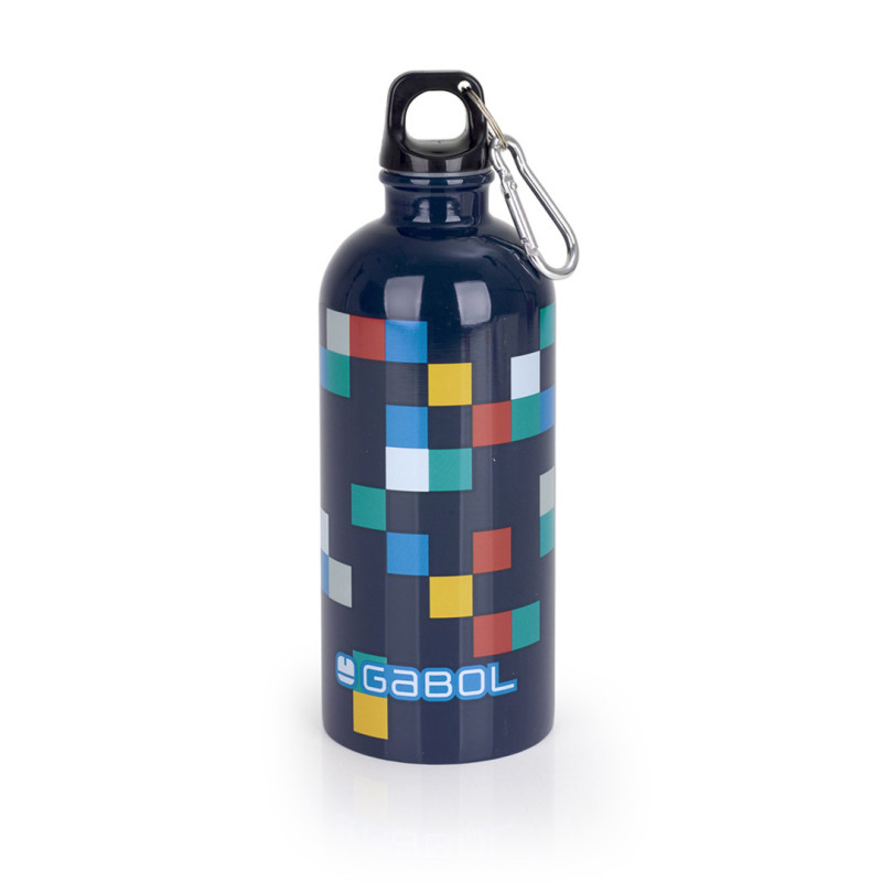 BOTELLA DE ACERO INOXIDABLE GABOL CUBIK GABOL25 236448046 7X21X7CM