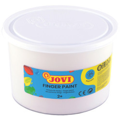 PINTURA DE DEDOS JOVI BOTE 500 ML - BLANCO