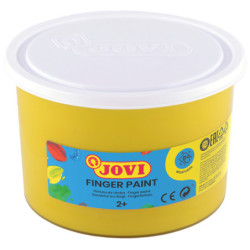 PINTURA DE DEDOS JOVI BOTE 500 ML - AMARILLO