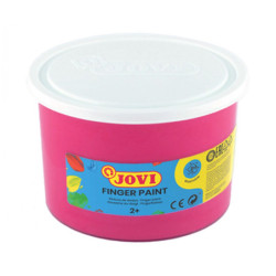 PINTURA DE DEDOS JOVI BOTE 500 ML - MAGENTA