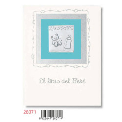 LIBRO BEBE EDICROMO LUXURY AZUL 28071