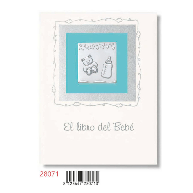 LIBRO BEBE EDICROMO LUXURY AZUL 28071
