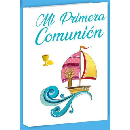 LIBRO COMUNION ARGU BARCO Y OLAS 46238