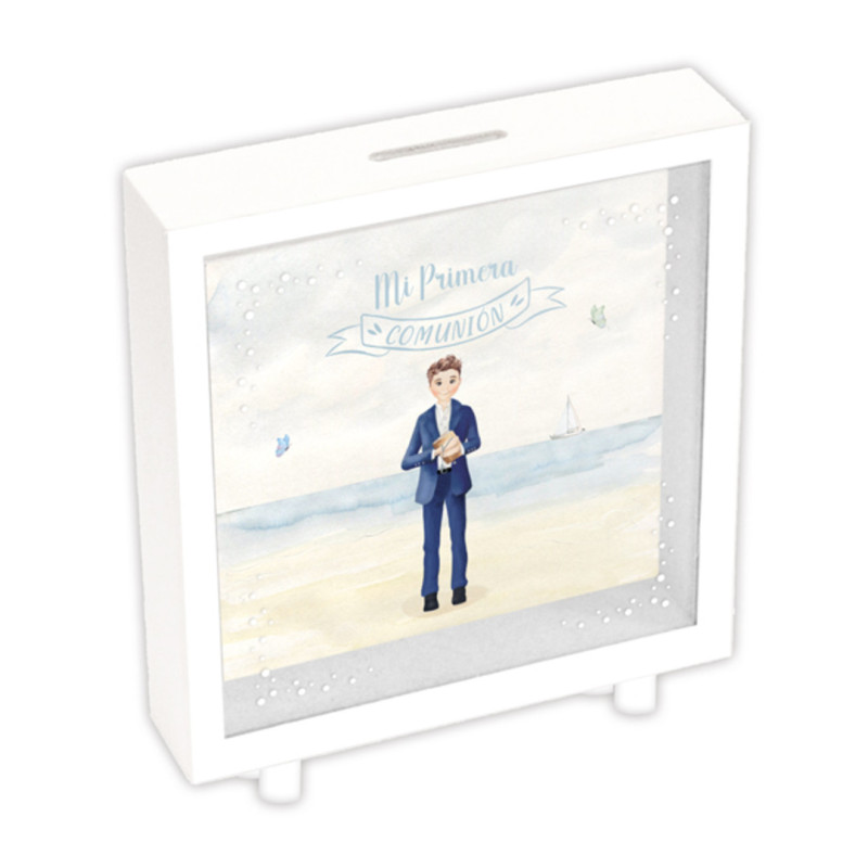 HUCHA BLANCA COMUNION NIÑO ARGU 47669