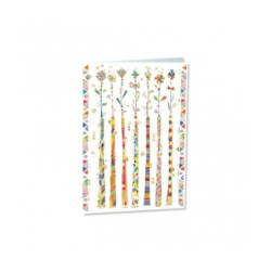 TARJETA FELICITACION FLORES JARRONES TURNOWSKI 47882 UNIDAD ARGU