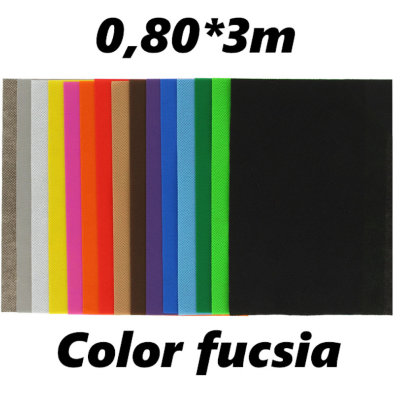 TISSUE NO TEJIDO ROLLO 0,80*3M COLOR FUCSIA UNIDAD 01001354 GRAFOPLAS