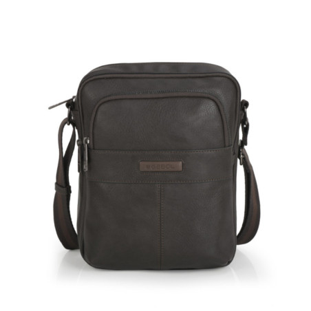 BANDOLERA TABLET 8" DOBLE GABOL FRANK 546112002 MARRON 20*25*8