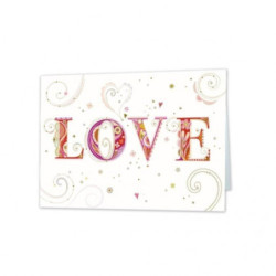 TARJETA FELICITACION LOVE TURNOWSKI 48361 UNIDAD ARGU