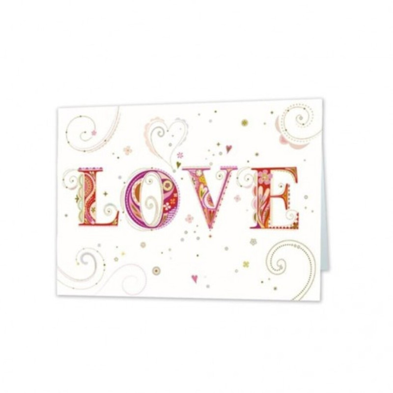 TARJETA FELICITACION LOVE TURNOWSKI 48361 UNIDAD ARGU
