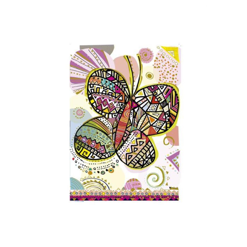 TARJETA FELICITACION ARGU TURNOWSKY MARIPOSA 41140 UNIDAD