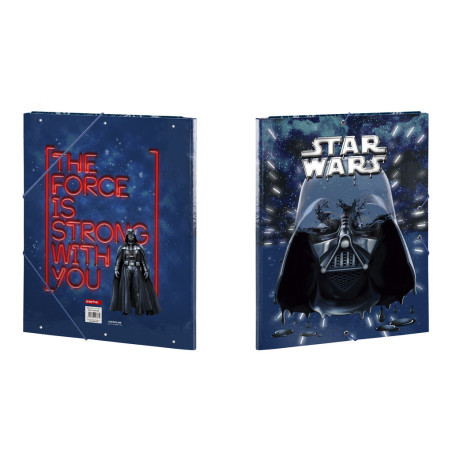 CARPETA DEC FL SOLAPAS STAR WARS "NEON" 34*26 511801068 SAFTA18