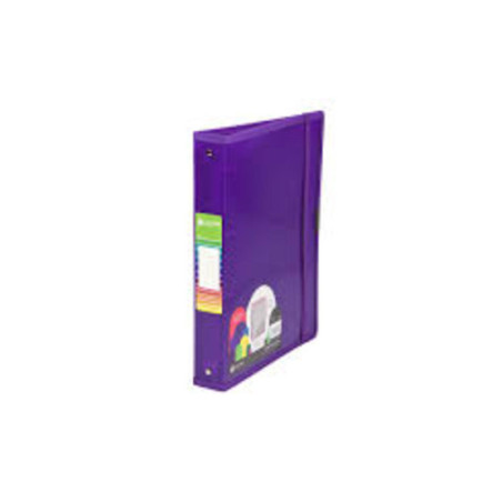 CARPETA PLAST. 4A 25MM FL CARCHIVO PP DUNE VIOLETA C/GOMA 12370456