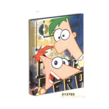 CARPEBLOC DEC 4A FL PERONA 12 PHINEAS & FERB SPY 013785 ^