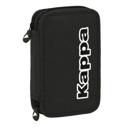 PLUMIER DOBLE PQÑO 28 PCS KAPPA "BLACK" SAFTA23 ENERO 412375854