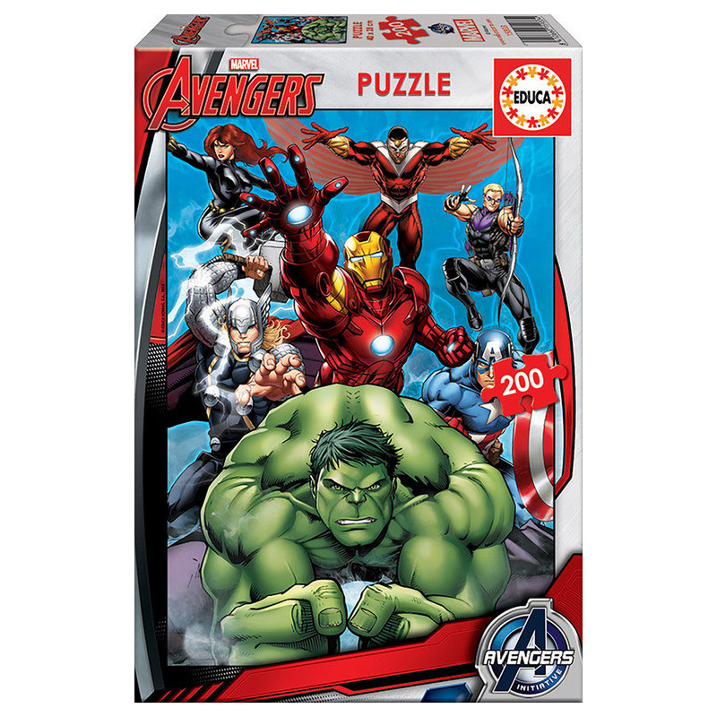 PUZZLE DE 200 PIEZAS AVENGERS "SUPER HEROES" SAFTA23 ENERO 15933