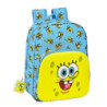 MOCHILA INFANTIL ADAPT.CARRO BOLSILLO 3D BOB ESPONJA "POSITIVE VIBES" 612191185 34*26 SAFTA22