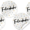 ETIQUETAS FELICIDADES ARGU IMPRESA REDONDA 48006 250U