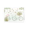 TARJETA FELICITACION BICICLETAS RECIEN CASADOS TURNOWSKI 48348 UNIDAD ARGU