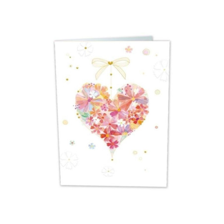 TARJETA FELICITACION CORAZON TURNOWSKI 48358 UNIDAD ARGU