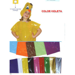 BOLSA PLASTICO DISFRAZ 65*90 COLOR VIOLETA PTE 25U GRAFOPLAS 00072035