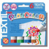 TEMPERA SOLIDA TEXTIL ONE 10G 6 UDS SURTIDO PLAYCOLOR