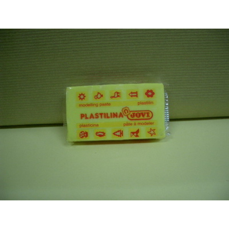 PLASTILINA JOVI 70/02 PEQUEÑA AMARILLA CLARO