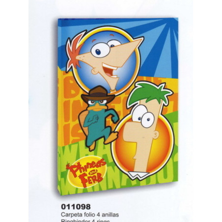 CARPEBLOC DEC 4A FL PERONA 10 PHINEAS & FERB 011098 ^