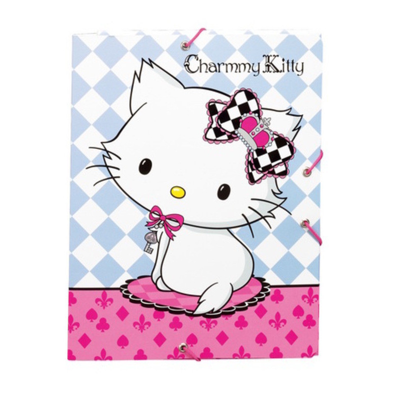CARPETA DEC 4º GOMAS SAFTA 11 CHARMMY KITTY ROMBOS 511112642 ^