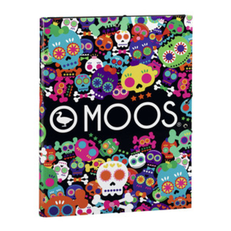 CARPETA DEC FL GOMAS SAFTA 13 MOOS SKULLS 511323068