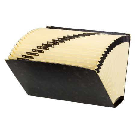 CLASIFICADOR FUELLE A-Z 1/31 FL CARTON CLASSIC NEGRO CARCHIVO 1994 38