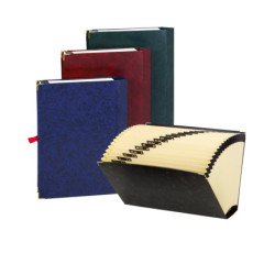 CLASIFICADOR FUELLE A-Z 1/31 FL CARTON CLASSIC GRANATE CARCHIVO 1994 43