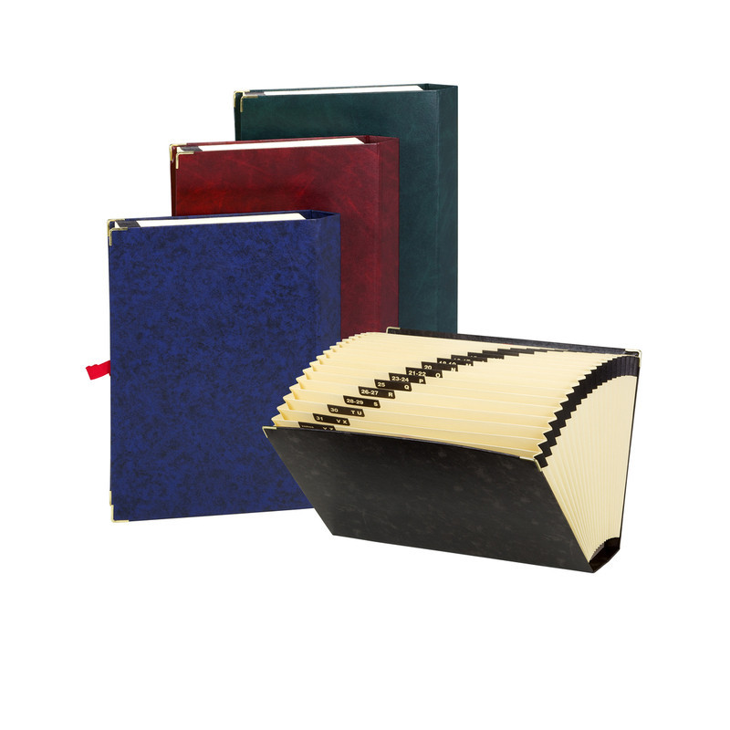 CLASIFICADOR FUELLE A-Z 1/31 FL CARTON CLASSIC GRANATE CARCHIVO 1994 43